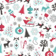 Christmas seamless pattern N79