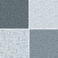 Set of seamless geometric patterns N16