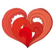 heart doodle N18