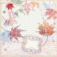 Autumn Background (Doodles) N5