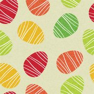 seamless pattern with easter eggs N15
