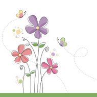 Spring Floral Background N6