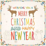 christmas card N96