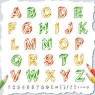 PENCIL FONT