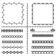 Line Border Set N2