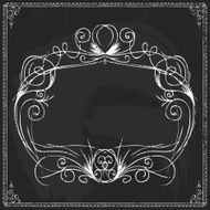 Hand-drawn line border set N73