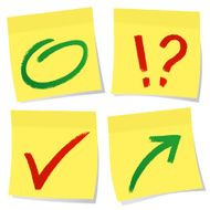 Post-it notes