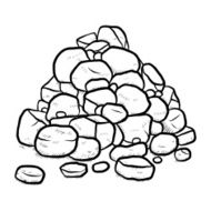 stack of rock