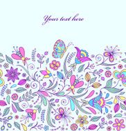 Floral background N132