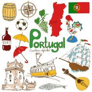 Collection of Portugal icons N2