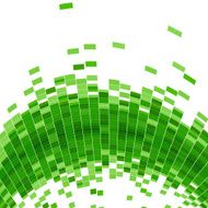 abstract green wave stripe pattern background N2