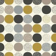 seamless dots geometric pattern N6