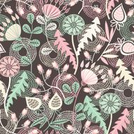 Seamless Floral Pattern N315