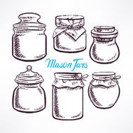 sketch mason jars - 2