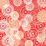 abstract red circle pattern background