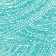 Seamless blue texture with wavy lines