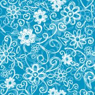 Flower seamless background