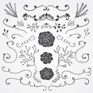 Hand drawn design elements N30