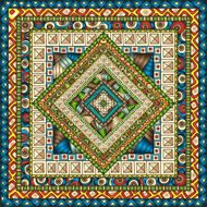 Seamless pattern with geometric elements N29