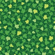 Green Vines Seamless Pattern Background
