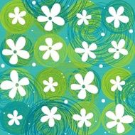 seamless flowers background