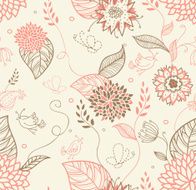 Seamless Floral Pattern N319