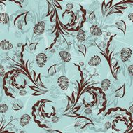 Seamless floral background N53