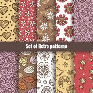 Retro pattern collection N2
