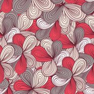 Seamless wave hand-drawn pattern waves background N31