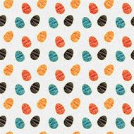 seamless pattern with easter eggs N17