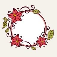 Flourish invitation card N9
