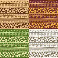 African seamless patterns