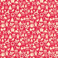 Christmas Seamless Retro backgrounds N3