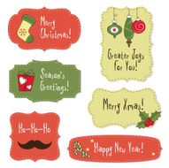 Christmas vintage frames