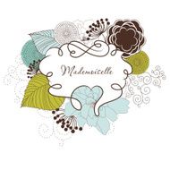 Glamorous doodle frames N9