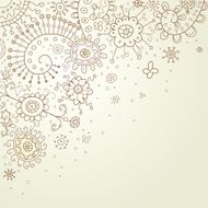 Hand-Drawn Abstract Doodles N4