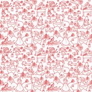 Christmas seamless pattern N81