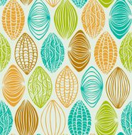 Colorful seamless abstract hand drawn pattern N2