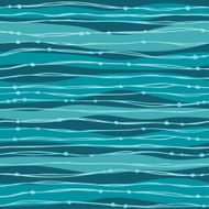Blue abstract wavy seamless texture