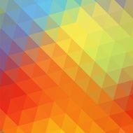 Colorful rainbow triangular background N6