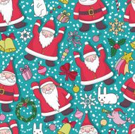 Christmas seamless pattern N82