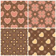 Set of seamless patterns N5