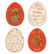 Collection of templates for eggs design