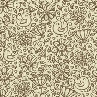Vintage floral pattern N5