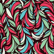 Seamless pattern with stylized scale