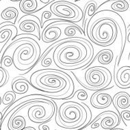 Seamless background with spirals pattern N3