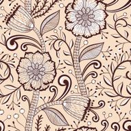 Seamless Floral Pattern N322