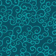 Green abstract seamless pattern