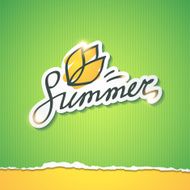 summer illustration vector eps 10 N7