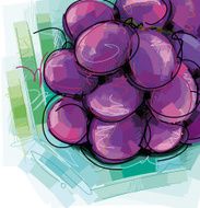 Purple Grapes N8